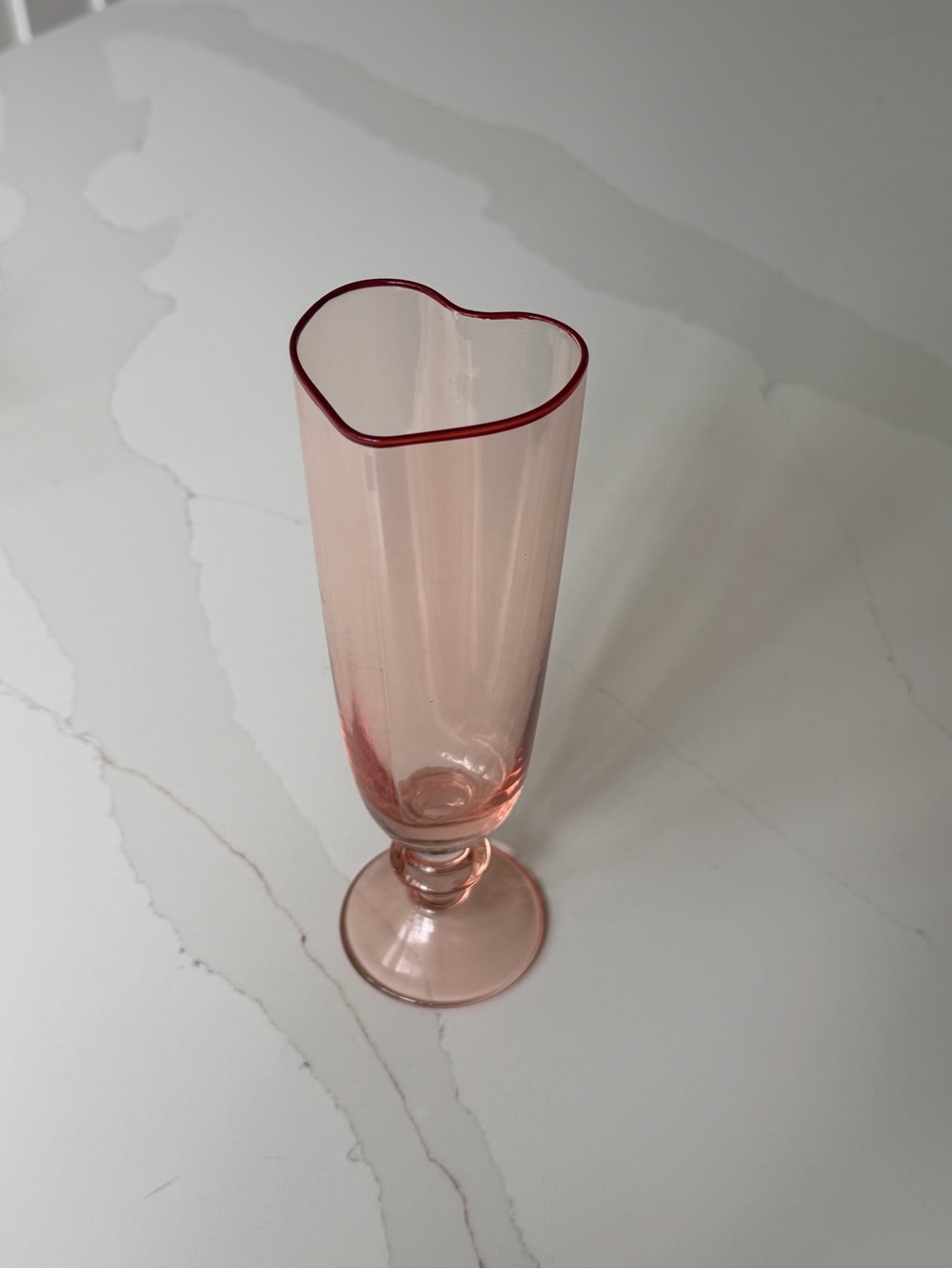 Anthropologie Valeria Flute Glass